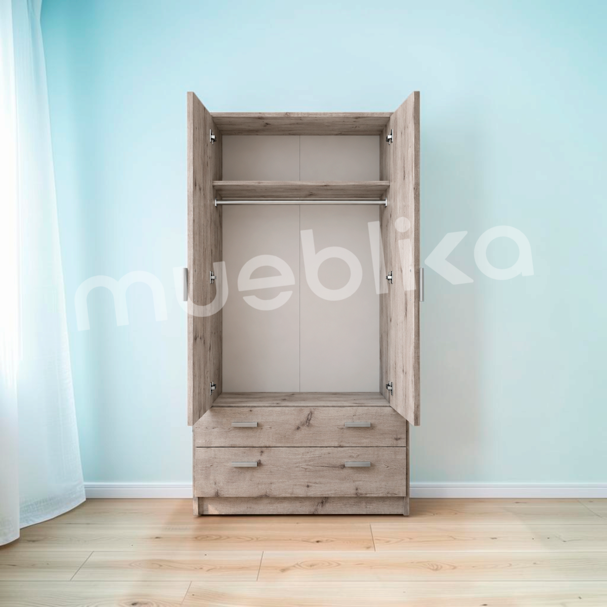 Armario Ropero Ávila 2 Puertas