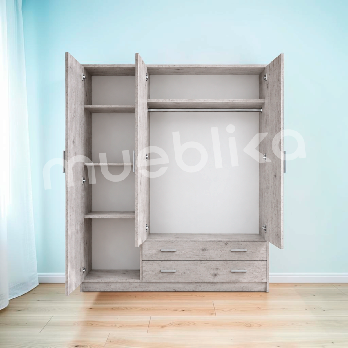 Armario Ropero Ávila 3 Puertas