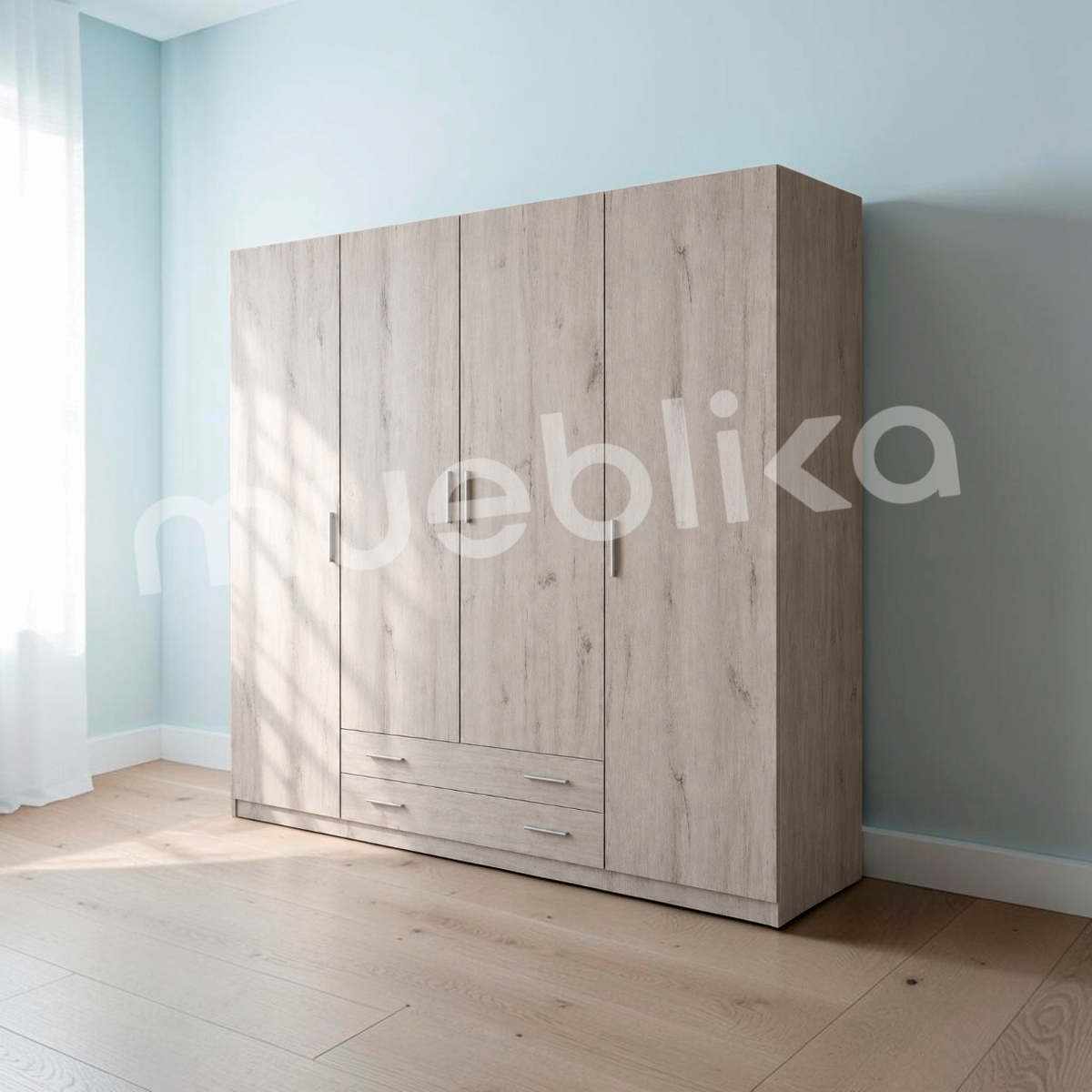 Armario Ropero Ávila 4 Puertas