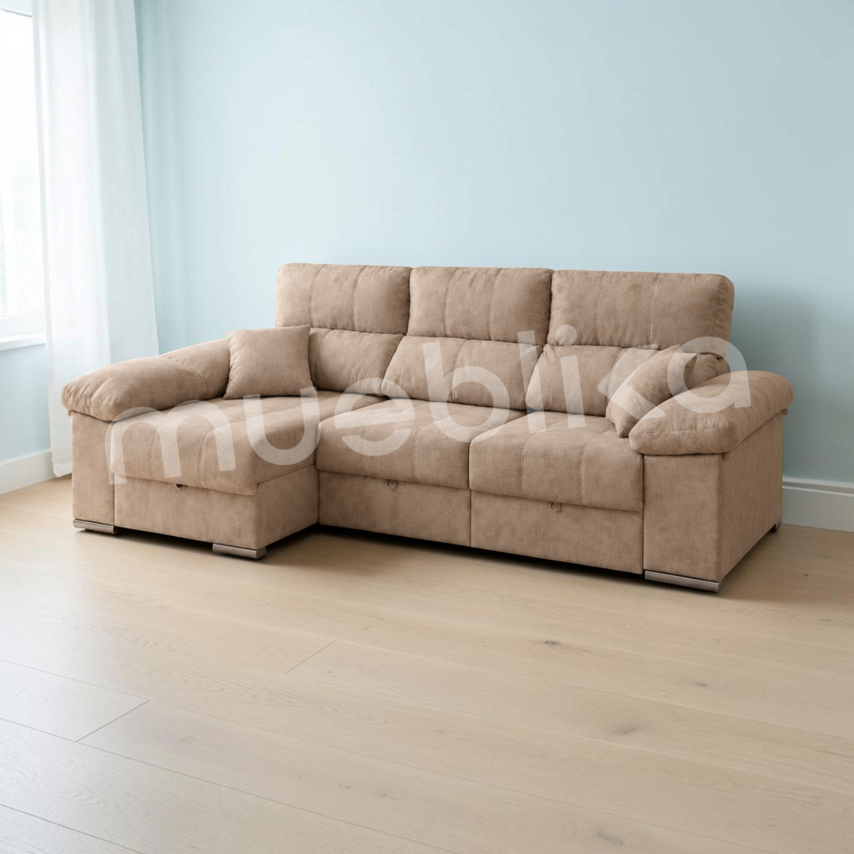Sofá Cama Madrid 3 Plazas 285cm