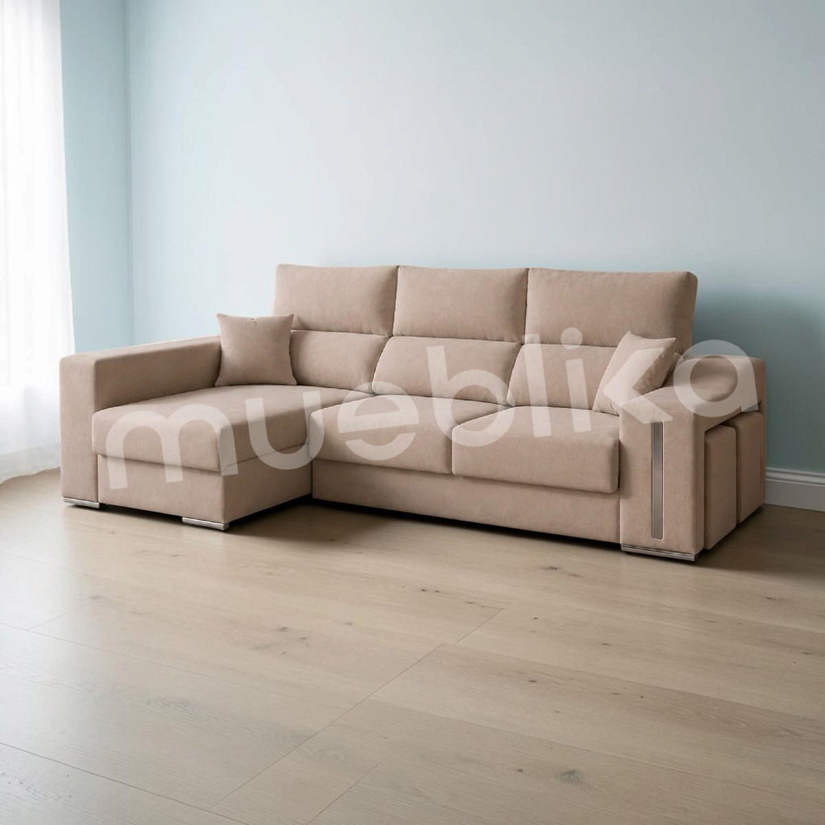 Sofá Chaiselongue Valencia 3 Plazas 265cm