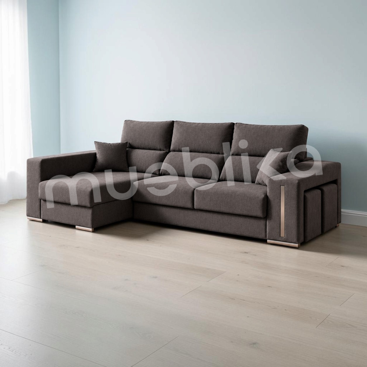 Sofá Chaiselongue Valencia 3 Plazas 265cm